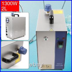 110V 1300W Electric Jewelry Steamer Cleaning Machine Gold & Silver Steam Cleaner