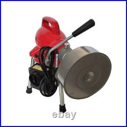 110V Sectional Pipe Drain Cleaner Cleaning Machine Electric Snake Sewer GQ-75