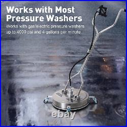 20 Rotary Pressure Surface Cleaner Attachment for Electric & Gas Power Washers