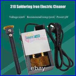 220V 310 Welding Soldering Solder Iron Tip Cleaner Electric Cleaning Machine