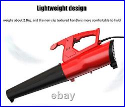 220V Home Electric Leaf Blower Garden Vacuum Cleaning Tool Dust Removal Cleaner