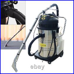 3in1 Commercial Carpet Cleaner Machine Cleaning Extractor Pro Vacuum Cleaner 60L