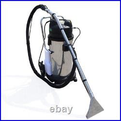 40L Commercial Carpet Cleaner Machine, 3in1 Pro Cleaning Machine Vacuum Extractor