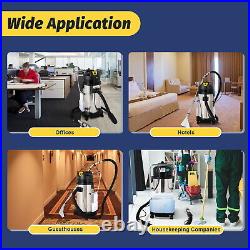 40L Electric Vacuum Cleaner Carpet Cleaning Floor Water Canister Extractor 1034W