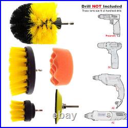 5PCS Cleaning Drill Brush Electric Power Scrubber Kitchen Bath Car Cleaner Tool
