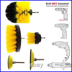 5PCS Cleaning Drill Brushes Combo Cleaner Tool Electric Drill Power Scrubber Set