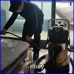 60L 3in1 Pro Vacuum Cleaner Commercial Carpet Cleaner Machine Cleaning Extractor