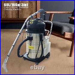 60L Carpet Cleaner Machine Commercial Cleaning Machine Vacuum Cleaner Extractor
