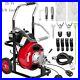 75_Ft_X_3_8_Inch_Drain_Cleaner_Machine_Electric_Drain_Auger_Auto_Feed_With_Kits_01_bwii