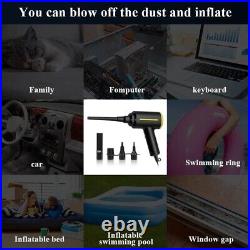 Air Duster Blower Electric Cordless Computer Car Keyboard Cleaner Cleaning high