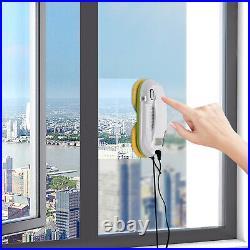 Automatic Water Spray Window Cleaner White Electric Glass Cleaning With Remote