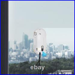 Automatic Water Spray Window Cleaner White Electric Glass Cleaning With Remote