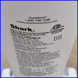 BARELY USED IF USED Shark Sonic Duo Scrubbing Cleaning System Model KD450W26