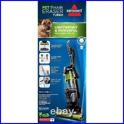 BISSELL Pet Hair Eraser Turbo Upright Vacuum Cleaner Silver/Electric Green