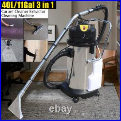 Carpet Cleaning Machine Vacuum Cleaner Extractor Dust Collector 40L Commercial