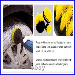 Cleaning Drill Brush Cleaner Tool 4Pcs/Set Electric Power Scrubber Kitchen Bath