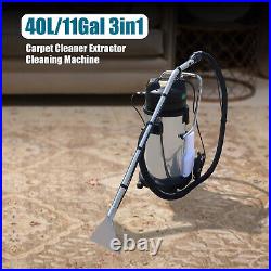 Commercial 3in1 Cleaner Cleaning Extractor Vacuum Carpet Cleaning Machine 40/60L