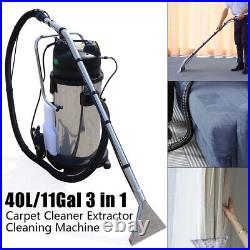 Commercial Carpet Cleaning Machine, Cleaner 3in1 Pro Vacuum Cleaner Extractor 40L