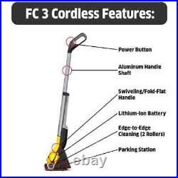Cordless Electric Hard Floor Cleaner Fit for Laminate, Wood, Tile, LVT, Vinyl