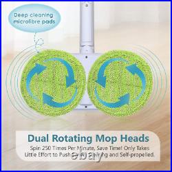 Cordless Electric Mop Electric Spin Mop for Floor Cleaning Wood Floor Cleaner wi