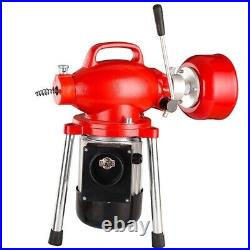 Drain Cleaner Machine Cleaning Sewer Clogging Electric Plumbing Pipe Tools 1500w