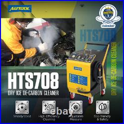 Dry Ice Blaster CO2 Blasting Cleaning Machine Car Ships Carbon Deposits Cleaner