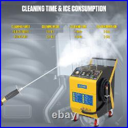 Dry Ice Blaster CO2 Blasting Cleaning Machine Car Ships Carbon Deposits Cleaner