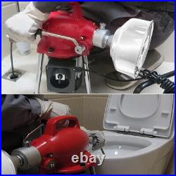 Electric Drain Auger Drain Cleaner Machine Cleaning Snake Sewer Dredging 3/4-4