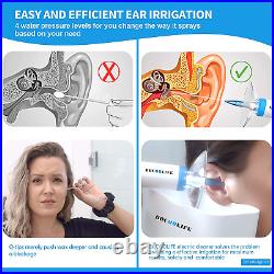 Electric Ear Wax Removal Ear Irrigation Water Cleaner Kit, Ear Cleaning Kit Wax