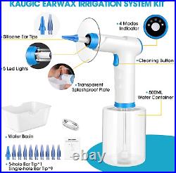 Electric Ear Wax Removal, Water Powered Ear Cleaner, Ear Cleaning Kit, Safe and