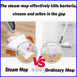 Electric Hot Steam Mop Floor Washer Carpet Window Kitchen Cleaner 10 in 1 Clean