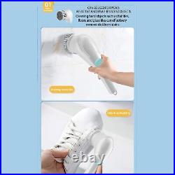 Electric Spin Scrubber, Cordless Power Cleaning Brush 5 Replaceable Brush Heads