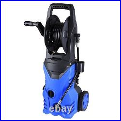 Electric Washer 2030 psi Cleaner High Pressure Cleaning Movable with Mobile Wheel