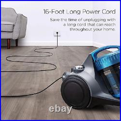 Eureka Whirlwind Bagless Canister Vacuum Cleaner, Lightweight Vac for Carpets an