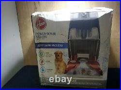 Hoover Power Scrub Deluxe Red Upright Carpet Cleaner (FH50150)