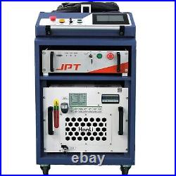 JPT 1500W Handheld Laser Cleaning Machine Rust Dust Oil Paint Removal Cleaner