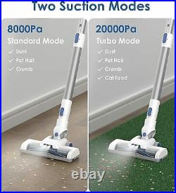 ORFELD Stick Cordless Vacuum Cleaner with Electric Sofa Brush & Hose 4 in 1 20kpa