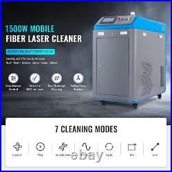 Preenex 1500W Fiber Laser Cleaner Dual Controllers for Rust Paint Stain Removal