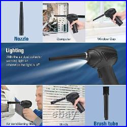 Rechargeable Air Duster Electric Cleaner Cleaning Blower for Car/PC/Keybo DCL