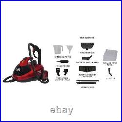 Red Multi-Purpose Electric Steam Corded Cleaner Home Portable Cleaning Machine