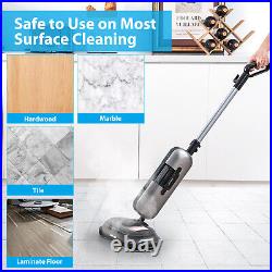 Steam Mop Electric Cleaner Steamer with LED Headlights for Hardwood Floor Cleaning