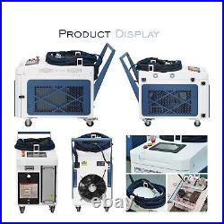 US Stock 1500W Fiber Laser Cleaner Rust Paint Removal Laser Cleaning Machine