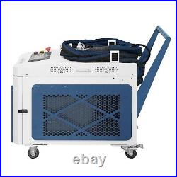 US Stock MAX 1500W Fiber Laser Cleaner Rust Paint Removal Laser Cleaning Machine