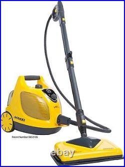 Vapamore MR-100 Primo Retractable Cord & Chemical Free Steam Cleaner Yellow